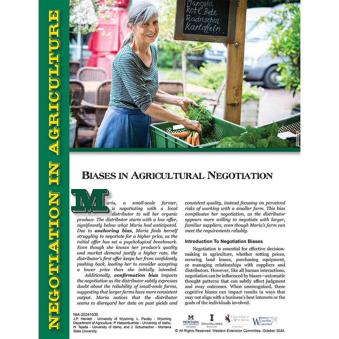 Negotiation In Agriculture | Guide image